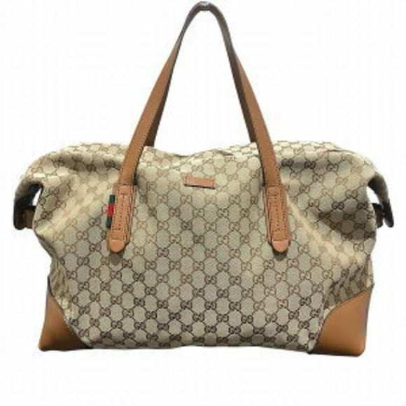 Gucci GG Canvas Boston Bag - Picture 1 of 8
